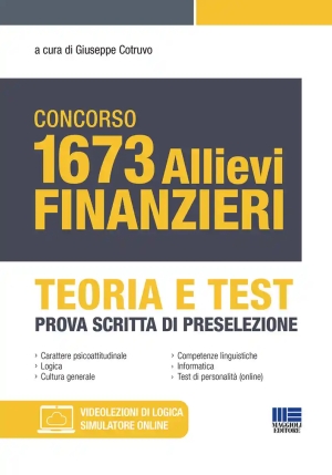 1673 Allievi Finanzieri - Teoria E Test fronte