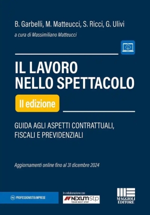 Lavoro Nello Spettacolo 2ed. fronte