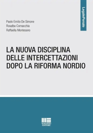 Nuova Disciplina Intercettazioni fronte