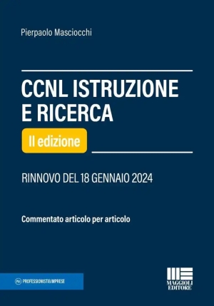 Ccnl Istruzione E Ricerca 2ed. fronte