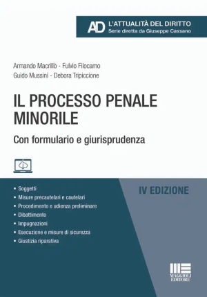 Nuovo Processo Penale Minorile 4ed. fronte