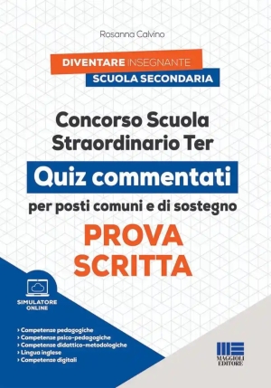 Concorso Scuola Straordinario Ter - Quiz Commentati fronte