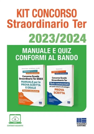 Kit 2v - Concorso Straordinario Ter - Prova Scritta E Orale fronte