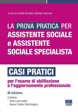 Prova Pratica Assistente Sociale 3ed. fronte