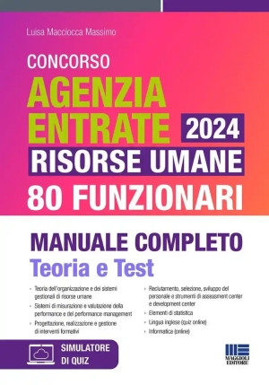 Concorso Agenzia Entrate Funz.risorse Um fronte