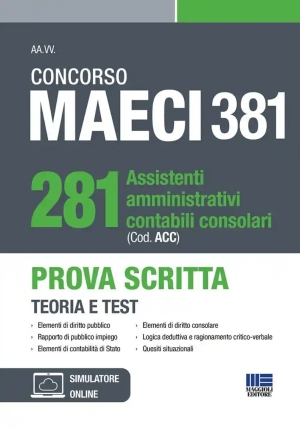 281 Assistenti Amm.vi Contab.cons.maeci fronte