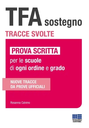 Tfa Sostegno Tracce Prova Scritta 3ed. fronte