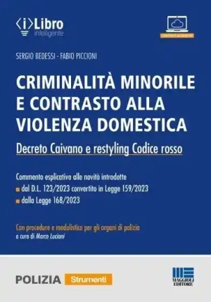 Criminalita' Minorile Contrasto Violenza fronte