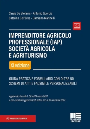 Imprenditore Agricolo Profess.soc.agric. fronte