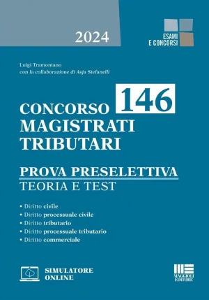 Concorso 146 Magistrati Tributari Presel fronte