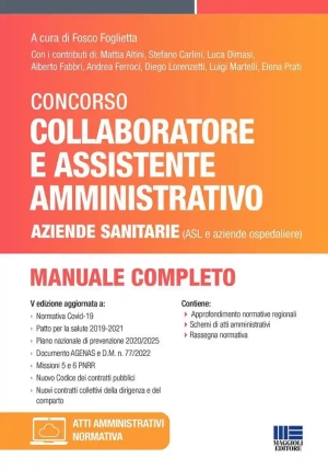 Concorso Collaboratore Assist.amm.vo Asl fronte