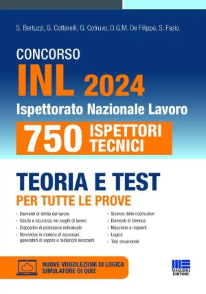 Concorso Inl 2024 - Teoria + Test fronte