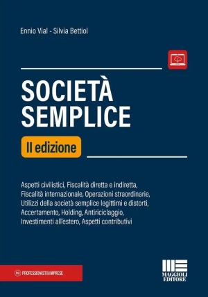 Societa' Semplice 2ed. fronte