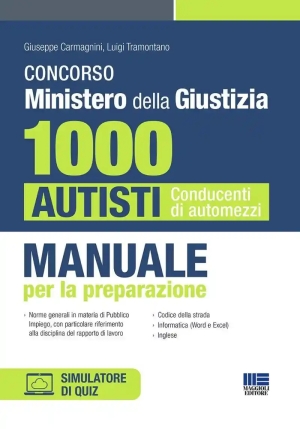 1000 Autisti - Ministero Giustizia - Manuale fronte