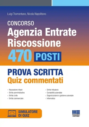 470 Agenzia Entrate Prova Scritta Quiz fronte