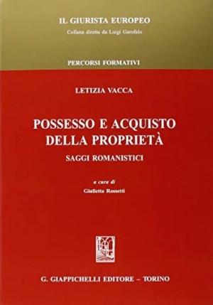 Possesso E Acquisto Della Prop fronte