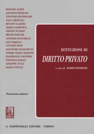 Istituzioni Diritto Privato fronte