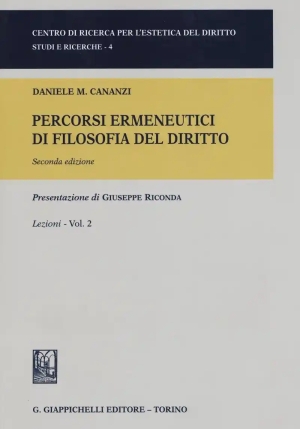 Percorsi Ermeneutici Filosofia Diritto fronte