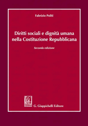 Diritti Sociali Dignita' Umana 2ed. fronte