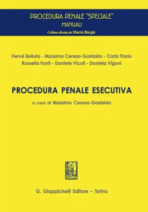 Procedura  Penale Esecutiva fronte