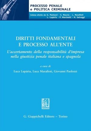 Diritti Fondamentali Processo All'ente fronte