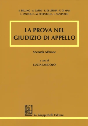 Prova Nel Giudizio Appello fronte