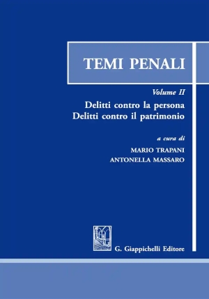 Temi Penali - Volume Ii fronte