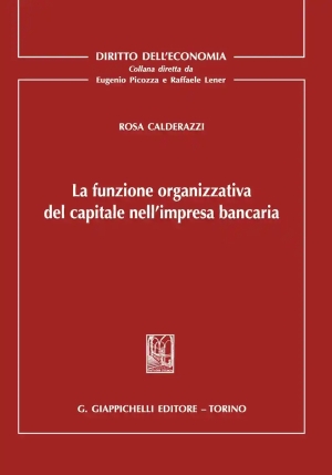 Funzione Organizzativa Capitale Banca fronte