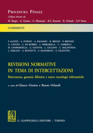 Revisioni Normative In Tema fronte