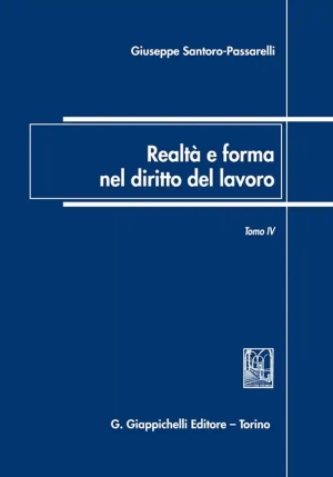 Realta'  Forma Diritto Lavoro fronte