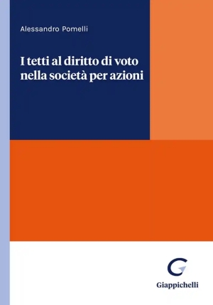 Tetti Al Diritto Di Voto Soc.per Azioni fronte