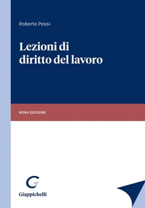 Lezioni Diritto Del Lavoro 9ed. fronte