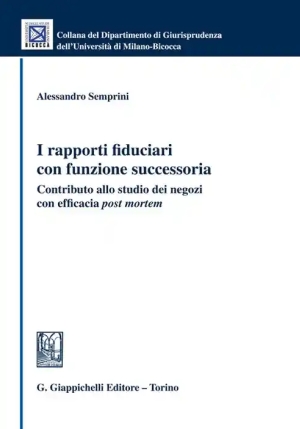 Rapporti Fiduciari Funzione Successoria fronte