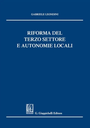 Riforma Del Terzo Settore fronte