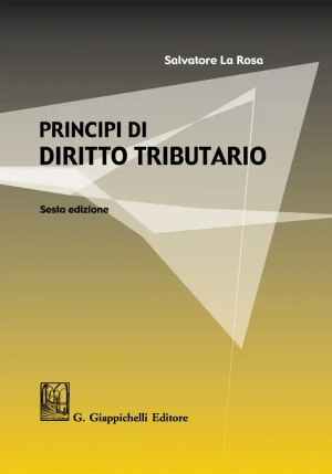 Principi Di Diritto Tributario fronte