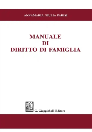 Manuale Diritto Di Famiglia fronte