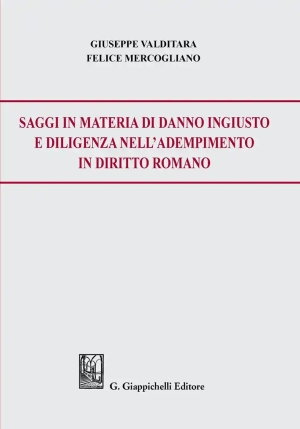 Saggi In Materia Di Danno Ing. fronte