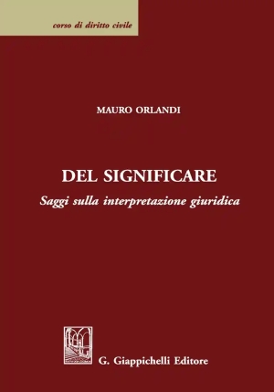 Del Significare - Saggi fronte