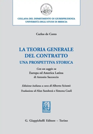 Teoria Generale Del Contratto fronte