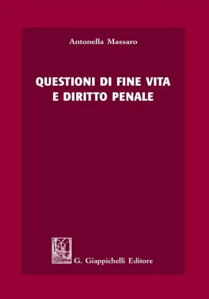 Questioni Di Fine Vita fronte