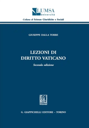 Lezioni Diritto Vaticano fronte