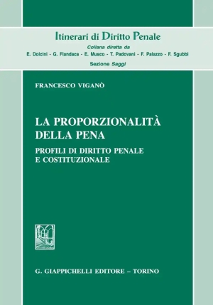 Proporzionalita' Della Pena fronte