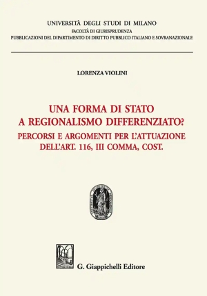 Una Forma Stato Regionalismo Differenz. fronte