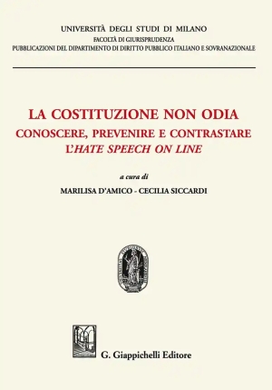 Costituzione Non Odia fronte