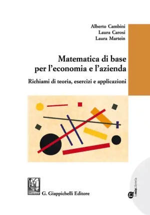 Matematica Base Per Economia Azienadale fronte