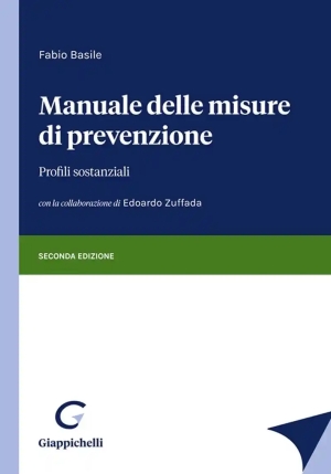 Manuale Delle Misure Di Prevenzione 2ed. fronte