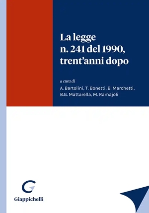 Legge 241 Del 1990 Trenta Anni Dopo fronte