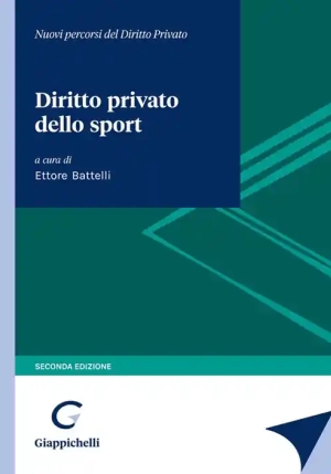 Diritto Privato Dello Sport 2ed. fronte