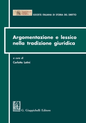 Argomentazione E Lessico Trad. Giuridica fronte