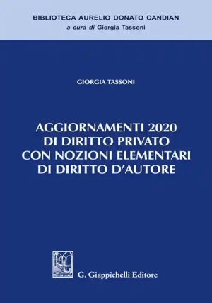 Aggiornamenti 2020 Di Diritto Privato fronte